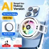 White With Digital Display
