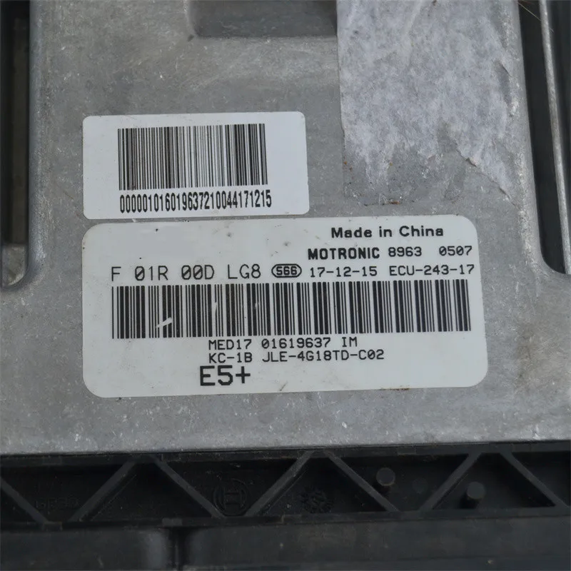 Original Car ECM ECU F01R00DLG8 Engine Motor Control Controller Unit Module for Geely Yuanjing Boyue Borui Haoyue Yuanjing X6