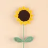 Sunflower single-Maroon-Double Leaf (7Circle, rod length37cm)