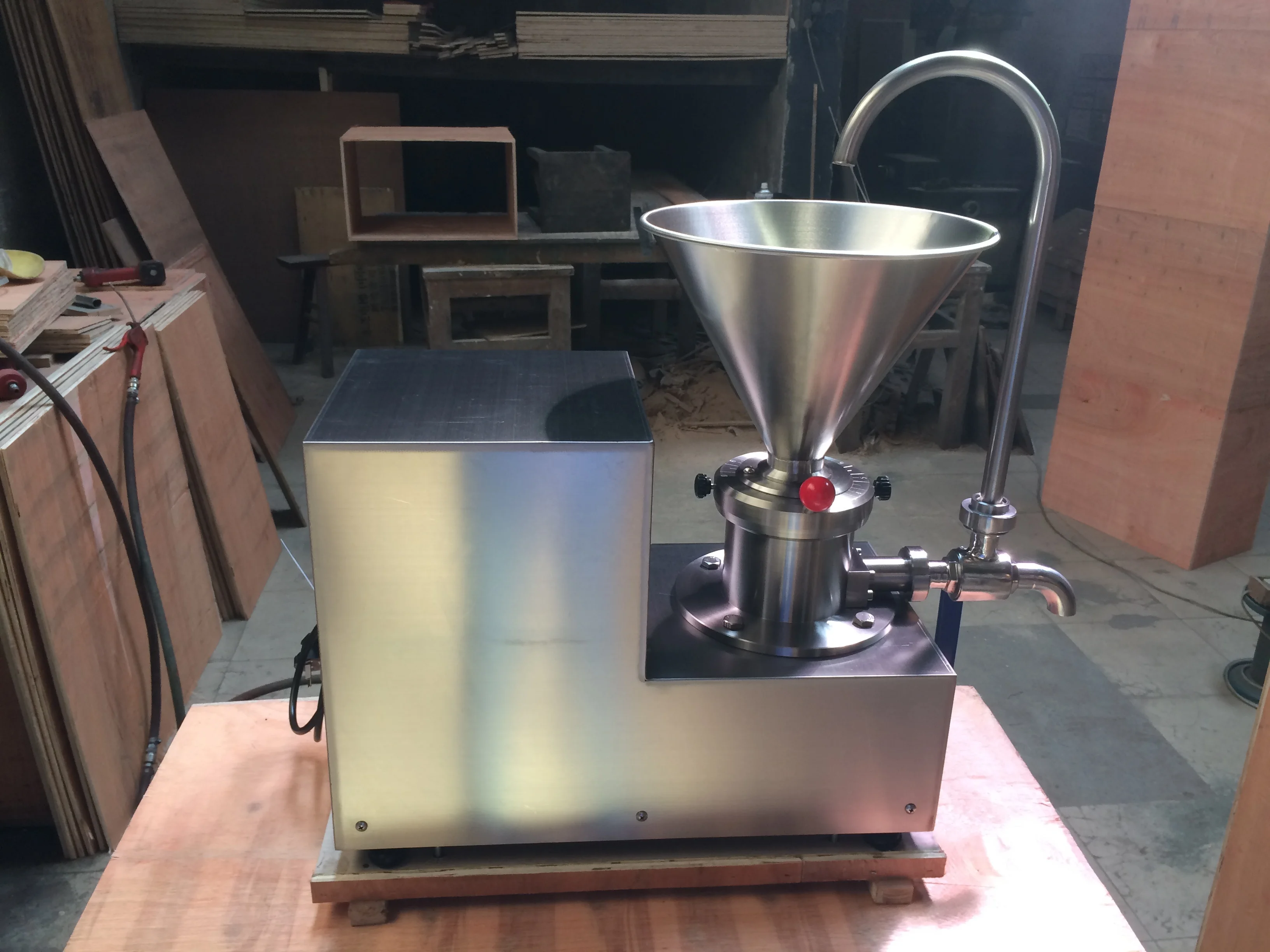 JMS60 раздельная коллоидная шлифовальная машина и промышленная коллоидная шлифовальная машина для орехов и миндаля