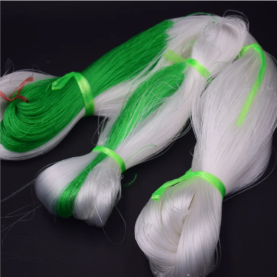 100m Monofilament Cucumber Beans Pea Passion Fruit Watermelon Hanging Melon Towel Gourd and Eggplant Climbing Net Trellis Net