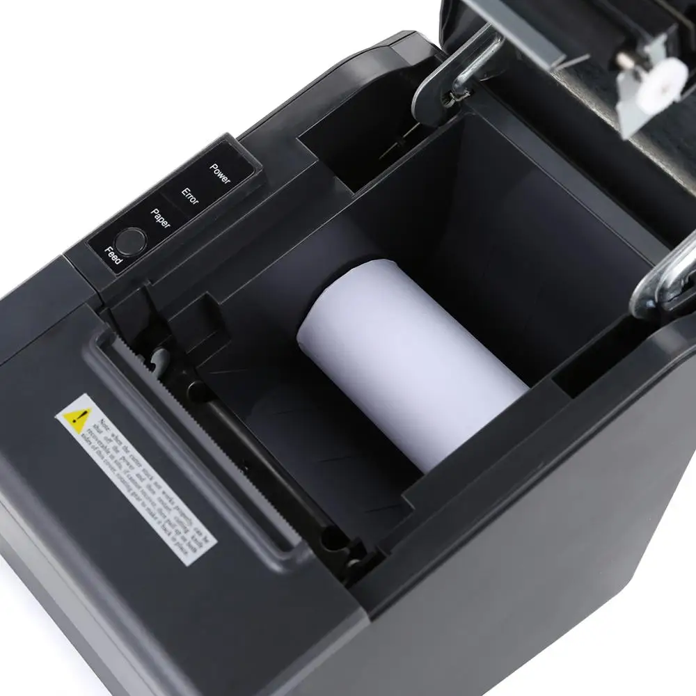 80mm Desktop HS-802UWB Pos Machine for Supermarket Restaurant Printing Receipt Paper Thermal Printer