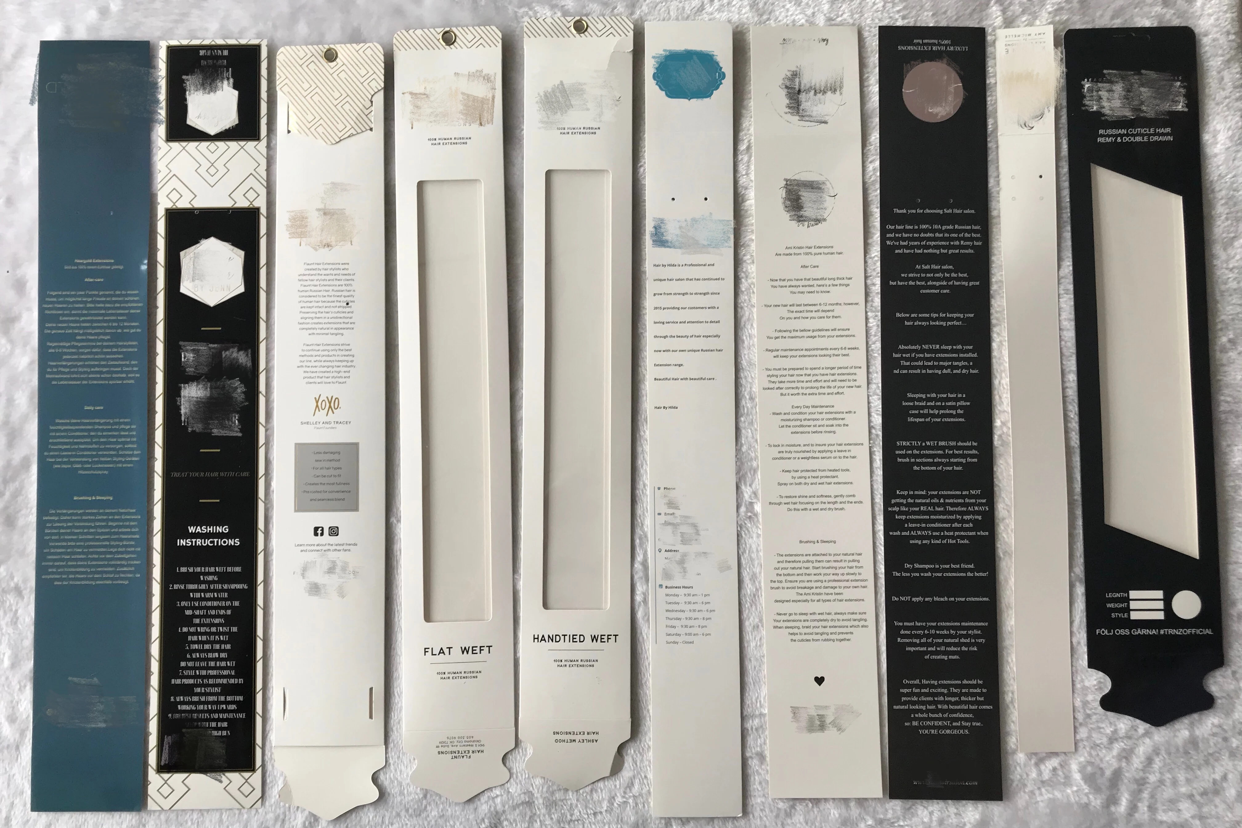 Индивидуальная упаковка из ПВХ с личным