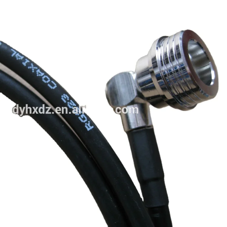 QN Cable assembly , QN male right angle to QN PLUG