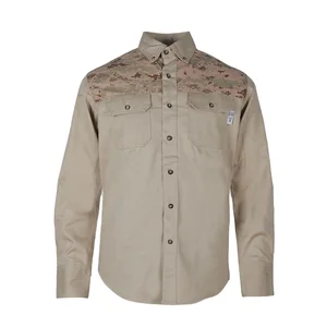 FRARCTEX Wholesale NFPA2112 Fireproof Welder FR Fire Resistant Clothing Flame Resistant Shirt for Men