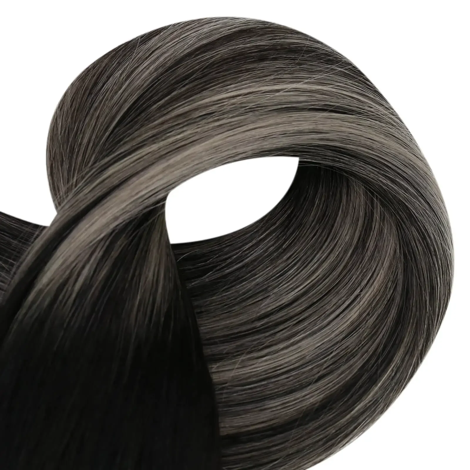 LaaVoo Virgin Weft Human Hair Extension 50g 100g 16-24 pollici veri lisci brasiliani di alta qualità senza cuciture_voghion.com