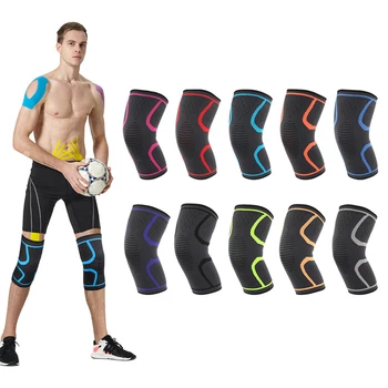 PAIDES  Hot Selling Sports Anti-slip and Anti-pain Knee Pads Highly Flexible Compression  Knee Pads for knee pain relief