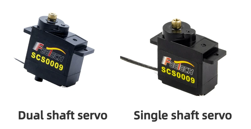 Feetech SCS009 Ttl Models Mini Robotic Servo 3kg Double Shaft 300 Degree Rotation STEM Education Serial Bus Servo Scs for Boys