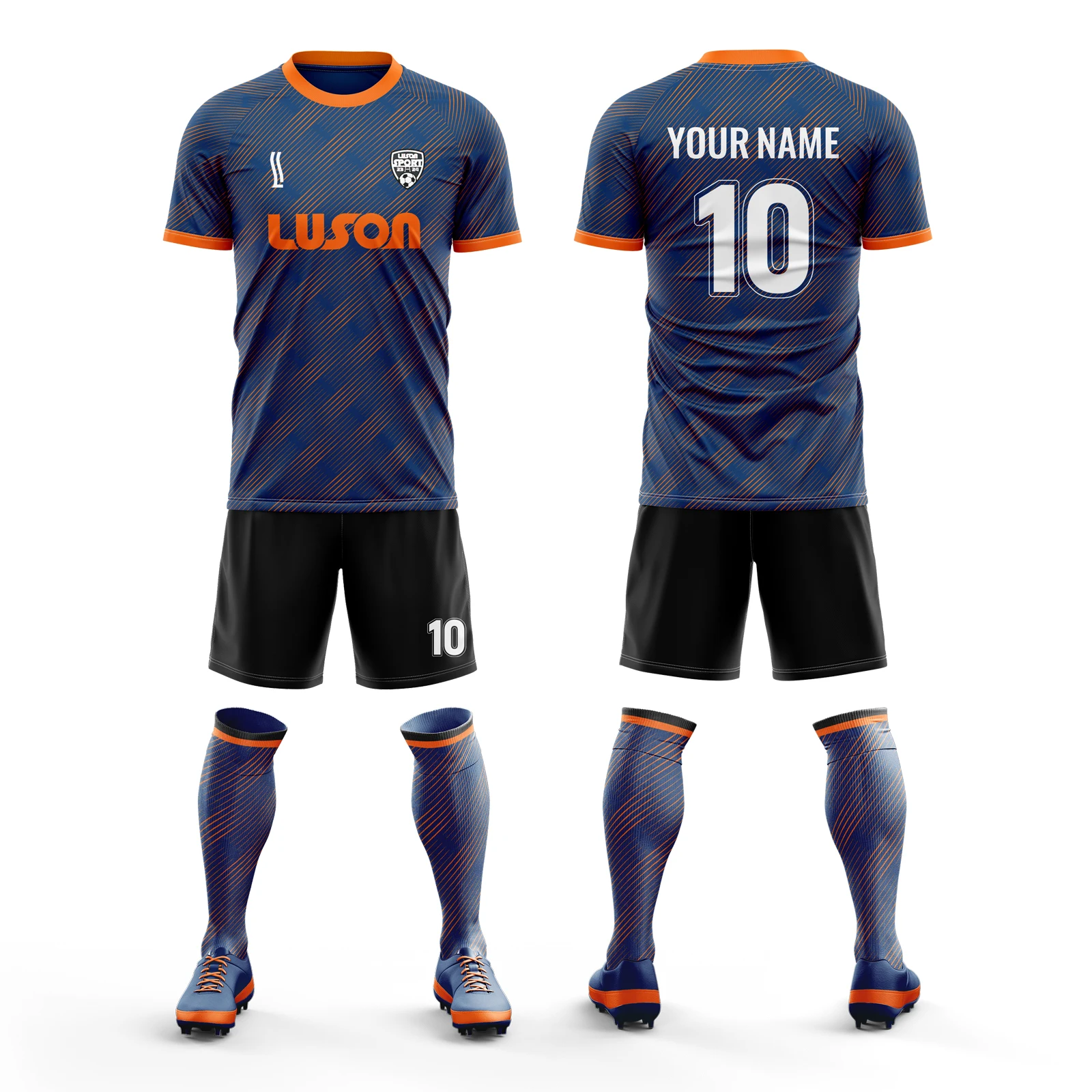 Luson Custom Club Football Jersey - Sublimation Soccer Wear