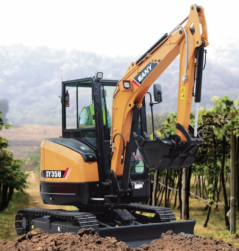 Cheap Mini Excavator SY18U SY35U - 3ton Hydraulic Digger