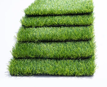 Easy Install 25mm Outdoor Grasss Flooring Synthetic Grass Turf Tiles Artificial Grass For Hockey Sports