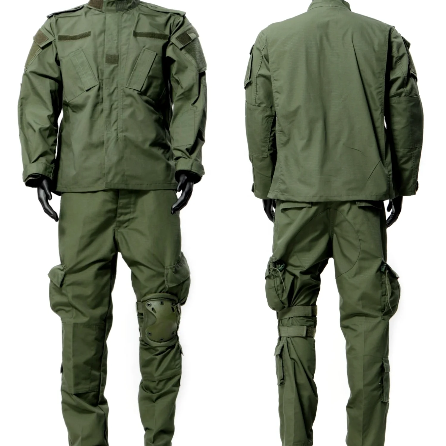 Jungle Green Field Uniforms Combat Jackets and Pants Tactical Shirts Army Green ACU Uniform