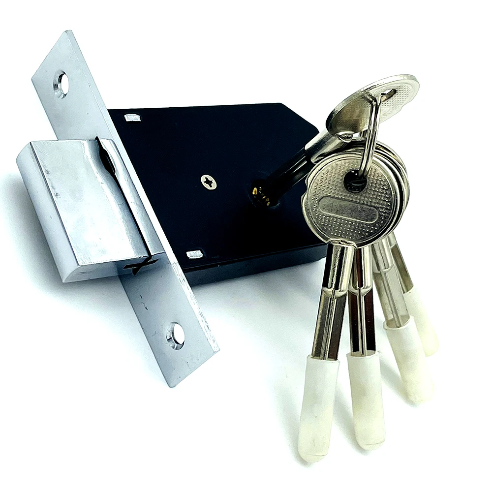 Euro Standard Cross Key Open Single LatchDeadbolt Door Lock Body