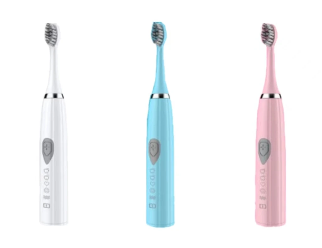 IPX7 Adult electric toothbrush Optional rechargeable battery vibratory tooth cleaning rechargeable electric toothbrush