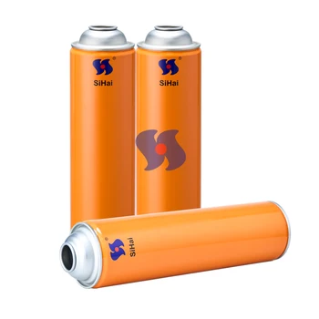 Various Sizes Necked-in Type for Sale Clear CMYK Coating  Can Empty Metal Tin Aerosol Cans