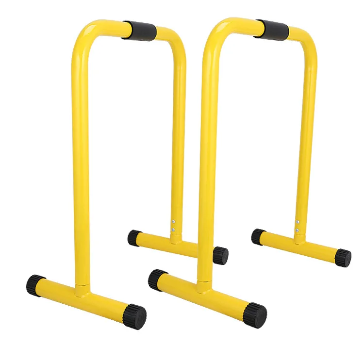 Portable Home Fitness Bar Dip Stand for Bodyweight Parallel Chest Tricep Workout Free Weights Pull up Exercise Station