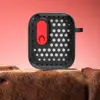 Para airpods 1/2 Negro y rojo