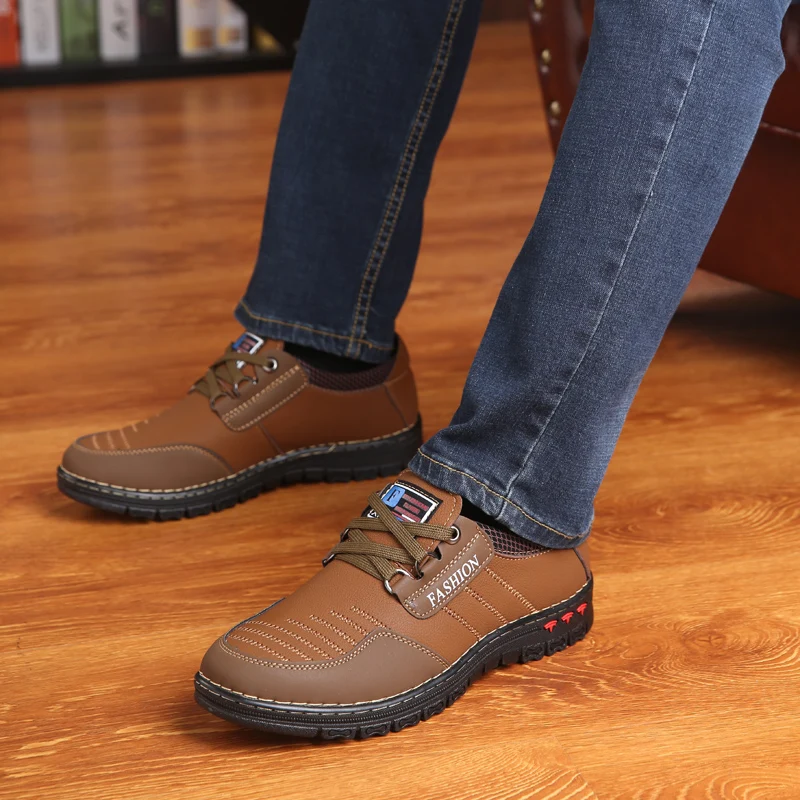 Dress Shoes Wish Men Shoes Man Dress Shoe Young Hiking Lace-up