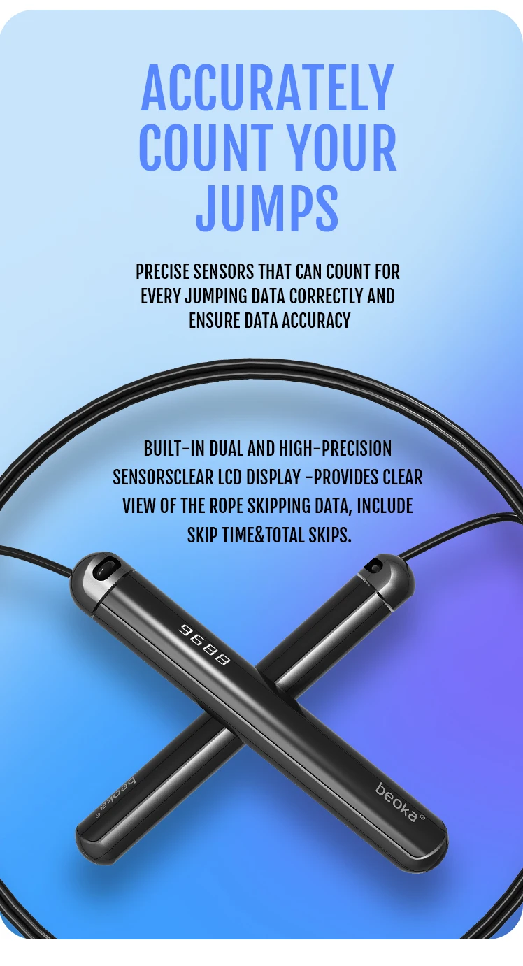 2022 Customized Logo Wireless Fitness Electric Steel Sport Skipping