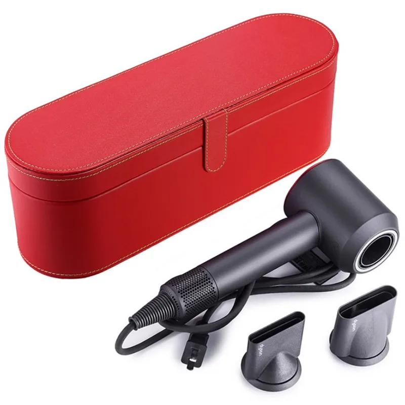 Storage Box for Hair Dryer - PU Leather & EVA Protection