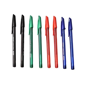 New Supply 1.0mm Multi-Color Minimalist Ballpoint Pen Quick Drying Business & Student Stationery with Sports Logo Made Plastic