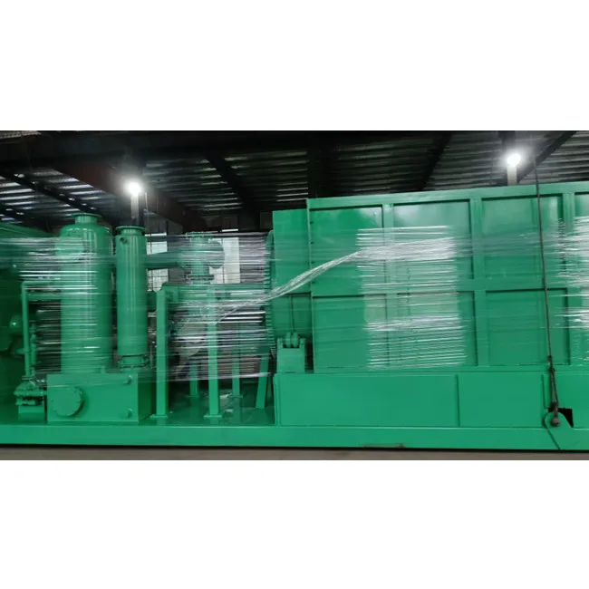Pollution-Free Pyrolysis Oil Machine Make Waste Plastic to Fuel with Diesel Burner