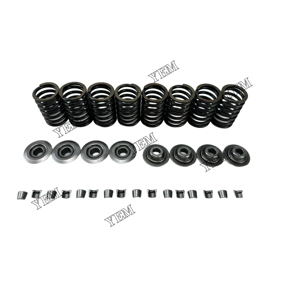 Valve Spring Valve Spring Retainer Valve Cotter Fit for Mitsubishi K4E Engine