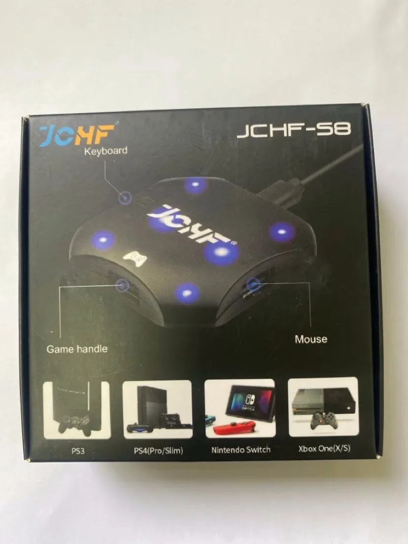 Converter Box for Switch Xboxes PS4 PS3 Gamepad Adapter with Keyboard Mouse Accessories
