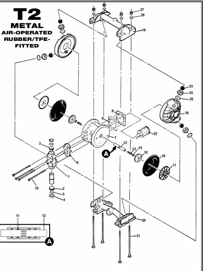 T2/AAAAB/NES/NE/ABN/0014 Diaphragm Pump factory