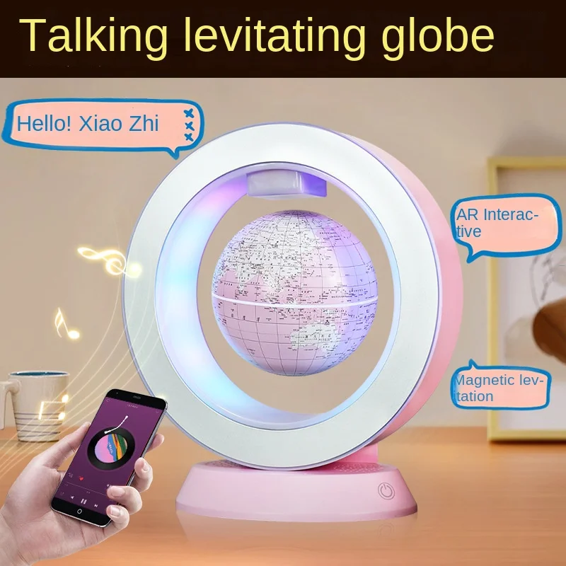 Smart Magnetic Levitation Bluetooth Speaker with Voice Control