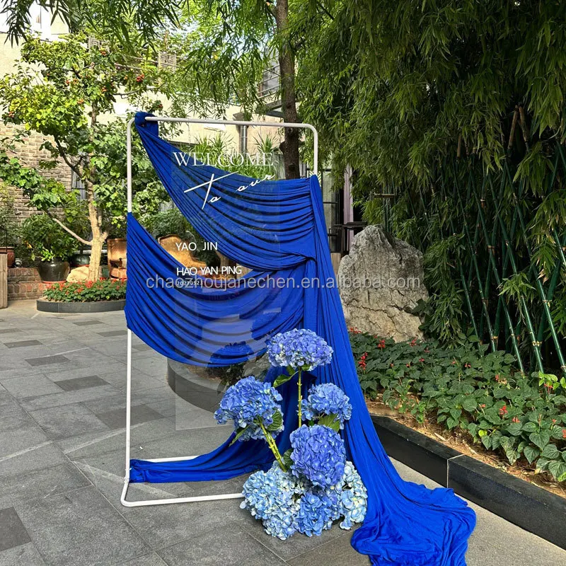 Custom Durable Removable Metal Wedding Arch Frame Decoration Square ...