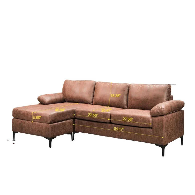Luxury Classic European L Shape Sofa Set Designs Vintage Sofa Corner