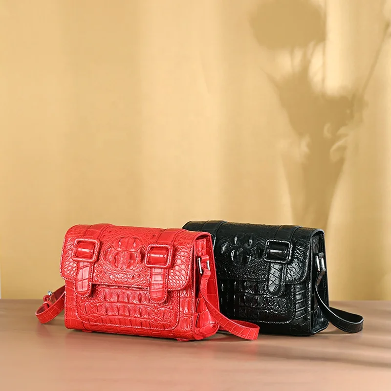 sacoche crocodile