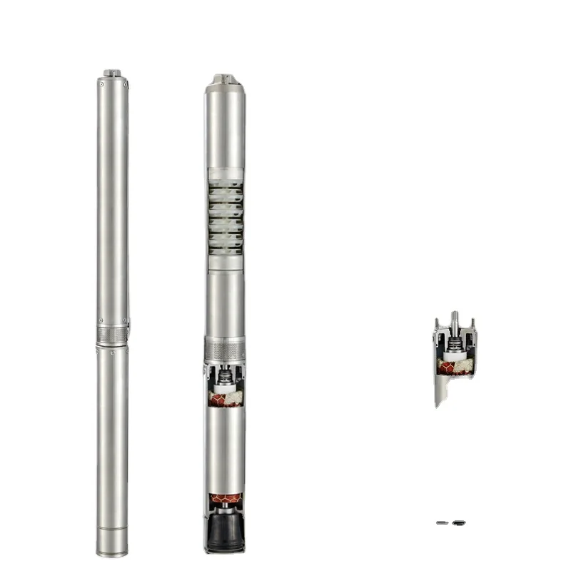 Italian IRCEM Submers Deep Well Water Pump 4 Inch Deep Well Submersible Pump