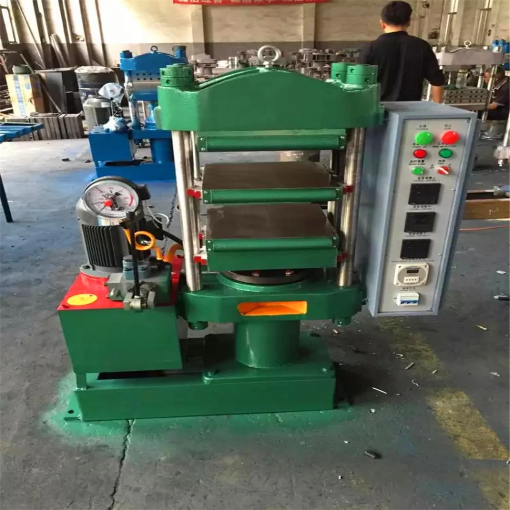 Lab Used 50T Rubber Vulcanizing Press /rubber Compression Molding Machine