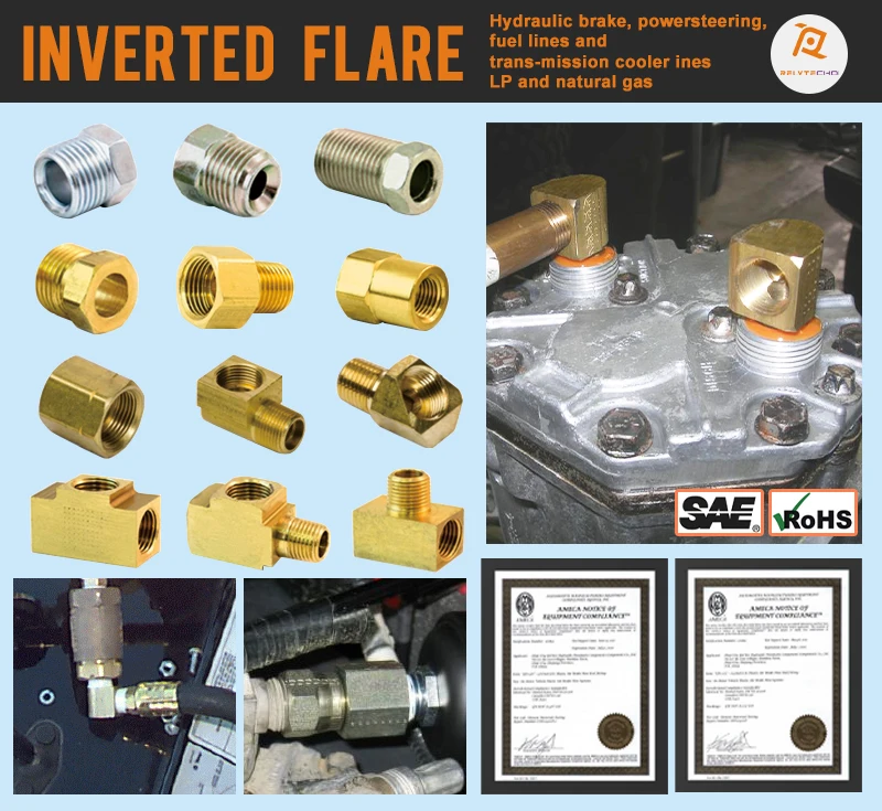 Wholesale Inverted Flare Brake Line Plug Tube Nut Stainless Steel Fitting Buy Fitting In Steel