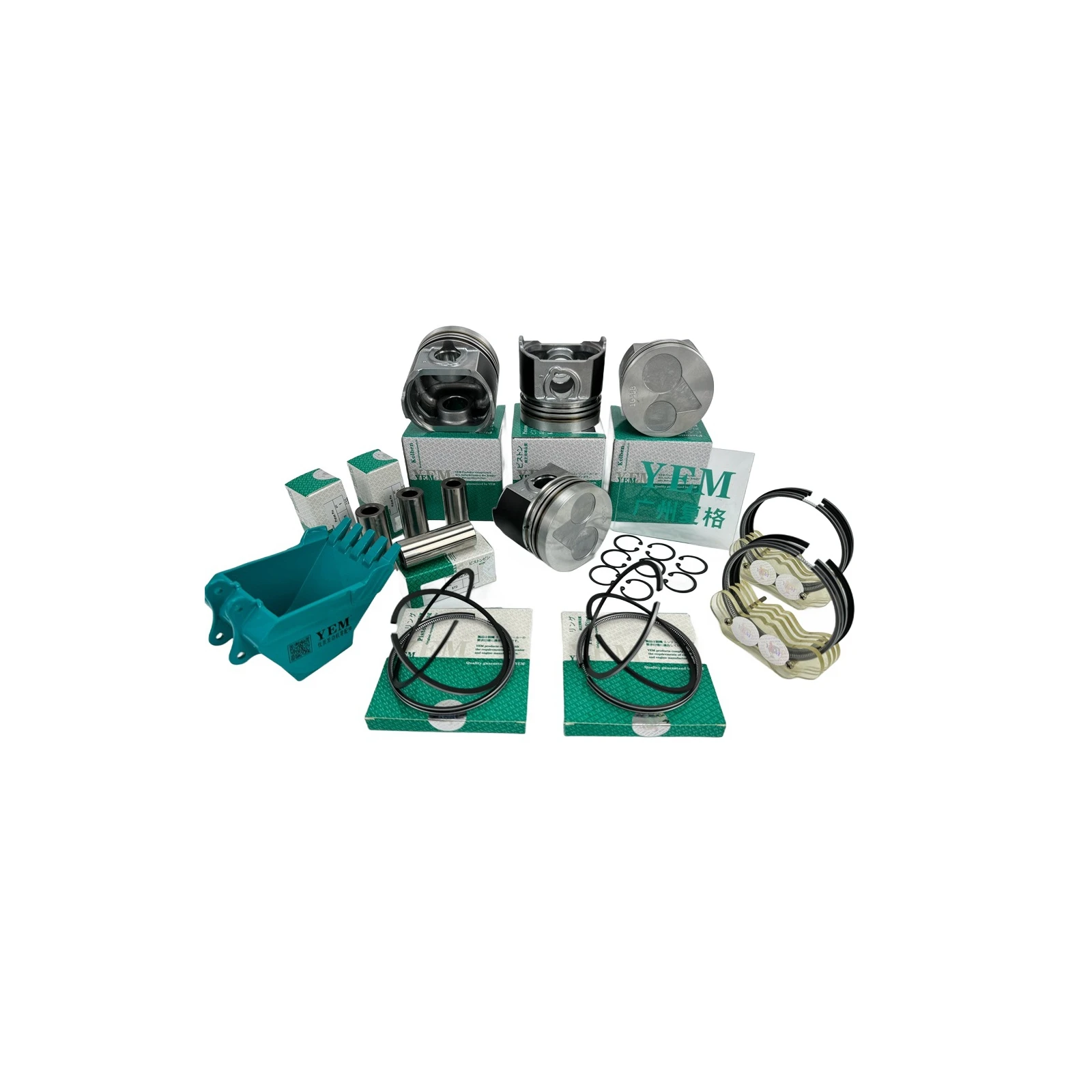K4B K4C K4D K4E Piston Kit for Mitsubishi Diesel Engine Spare Parts