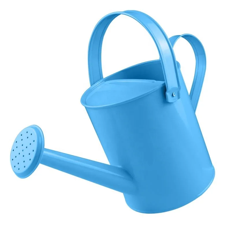 1.2 Liter Garden Water Cans Galvanized Metal Watering Can With Anti