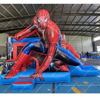 spiderman inflatable bounce house jumping castle for sale