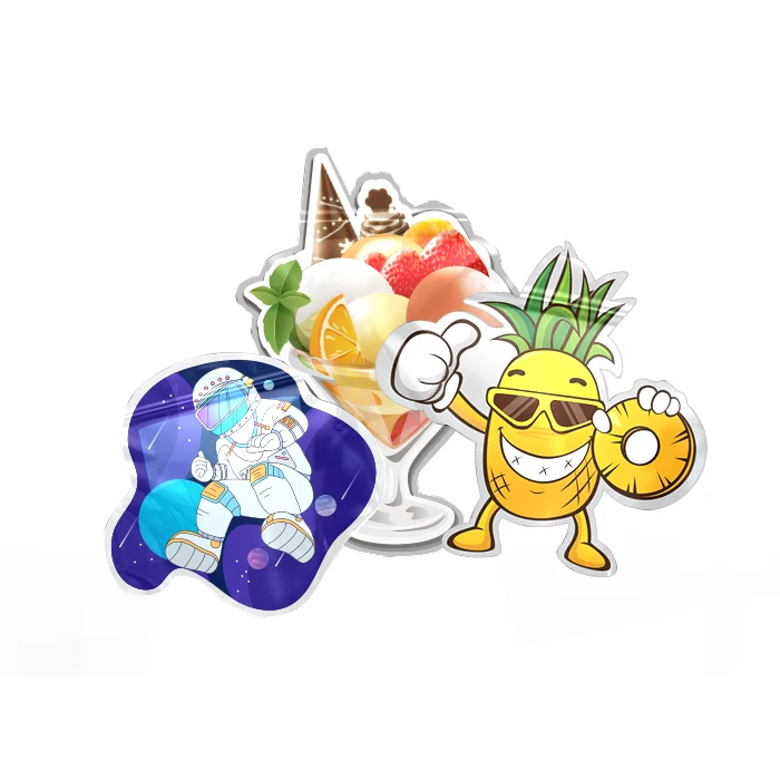 Custom Sachet Sac Shape Mylar Bag Smell Proof Baggies 3.5 Candy Out Die