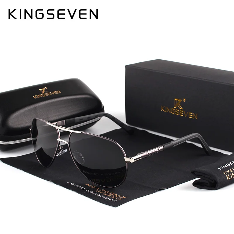 Kingseven Vintage Glasses Men Aluminum Polarized Sun Glasses For Men Coating Lens Eyewear Glasses Women Driving Shades 725 Buy Glasses Men Glasses Women Kingseven Sunglasses Product on Alibaba