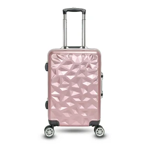 18-Year Experienced High Quality Fashionable Beauty Organizer Trolley Luggage ABS/PC/Aluminum Carry-On Suitcase for Travel