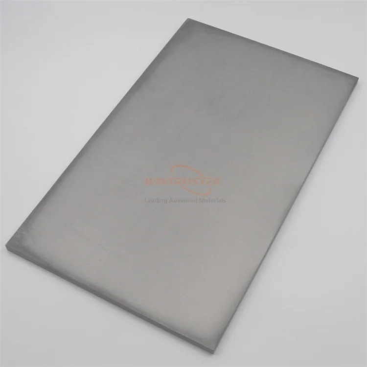 Heat Resistant Silicon Carbide Refractory Plates SSIC/RBSIC/SIC Plate/Block