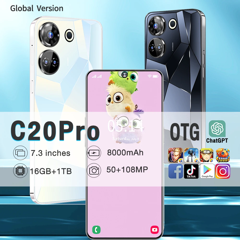 2023 новый смартфон 5G note11 Pro HD экран 16 + 512 ГБ памяти Android  Мобильные игры видео телефон низкая цена c20 pro| Alibaba.com