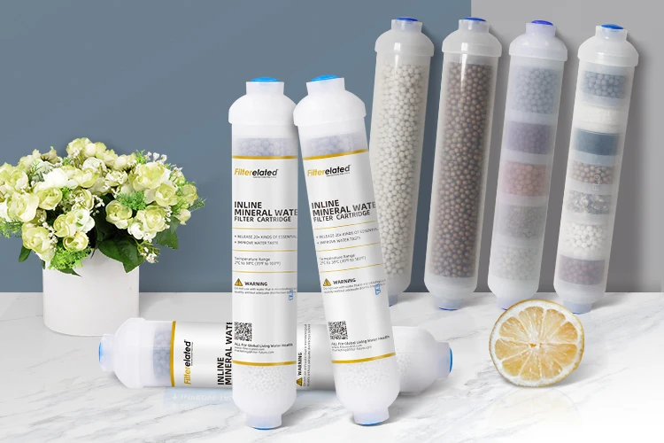 T33 10 Inch Ro Mineralizing Commercial Alkaline Mineral Cartridge 4 In