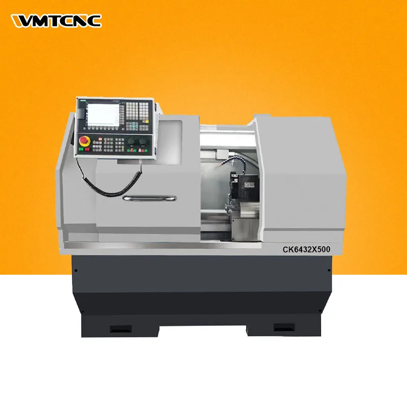 New Design Cnc Lathe CK6432 Automatic Single Spindle Flat Bed Cnc Lathe for Metalworking