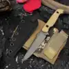 G10 Yellow Handle Grey Blade
