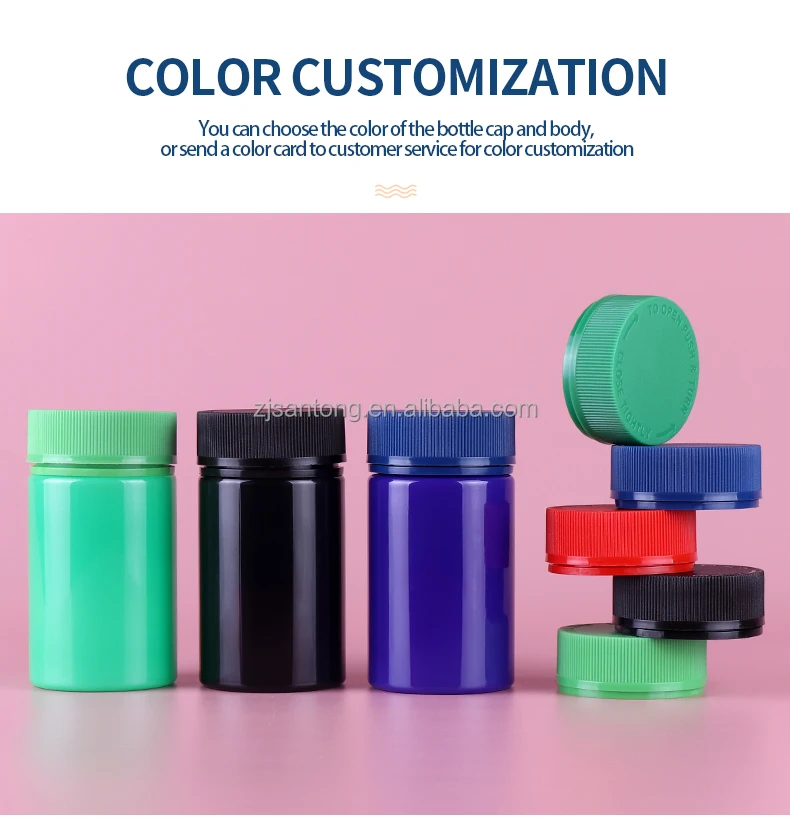 Colored 120ml Black Jar with Tamper Proof Lid  for Cosmetic Packaging factory