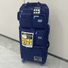 Blue 17 inch satchel