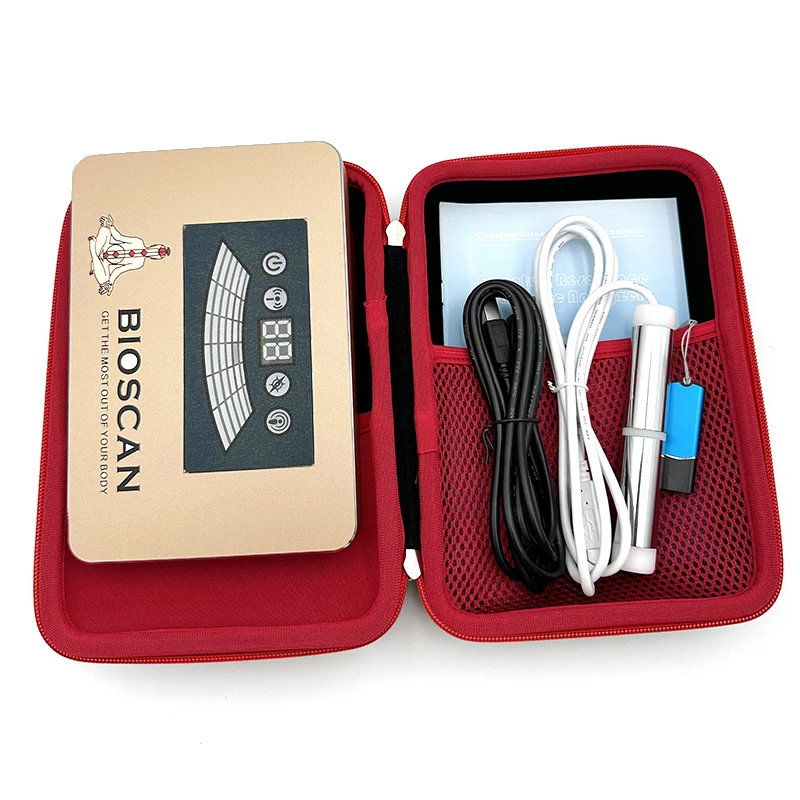 Bio System Skin Analyzer Biofeedback Health Test Machine with Quantum Weak Resonance Magnetic Analyzer Wiki Technology